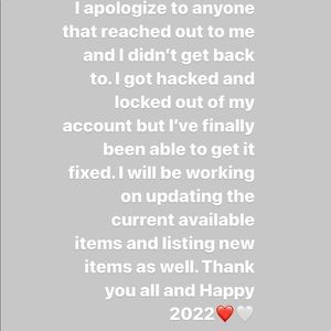 Update ❤️